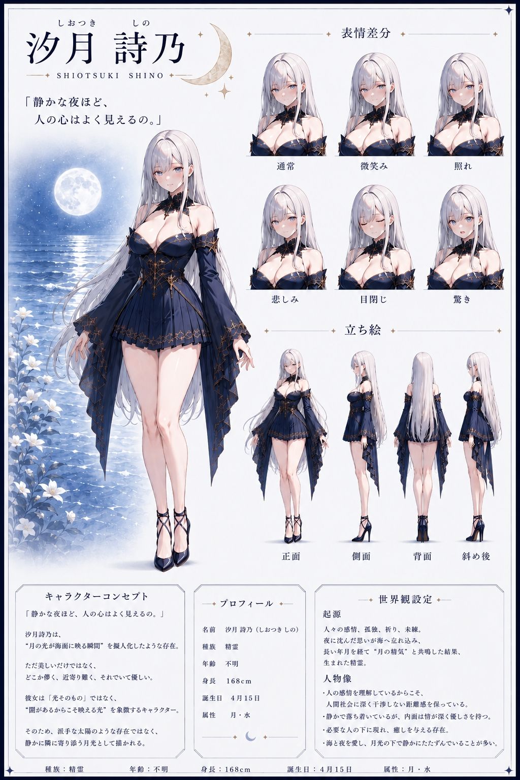 汐月詩乃とお泊りデート サンプル2ページ目