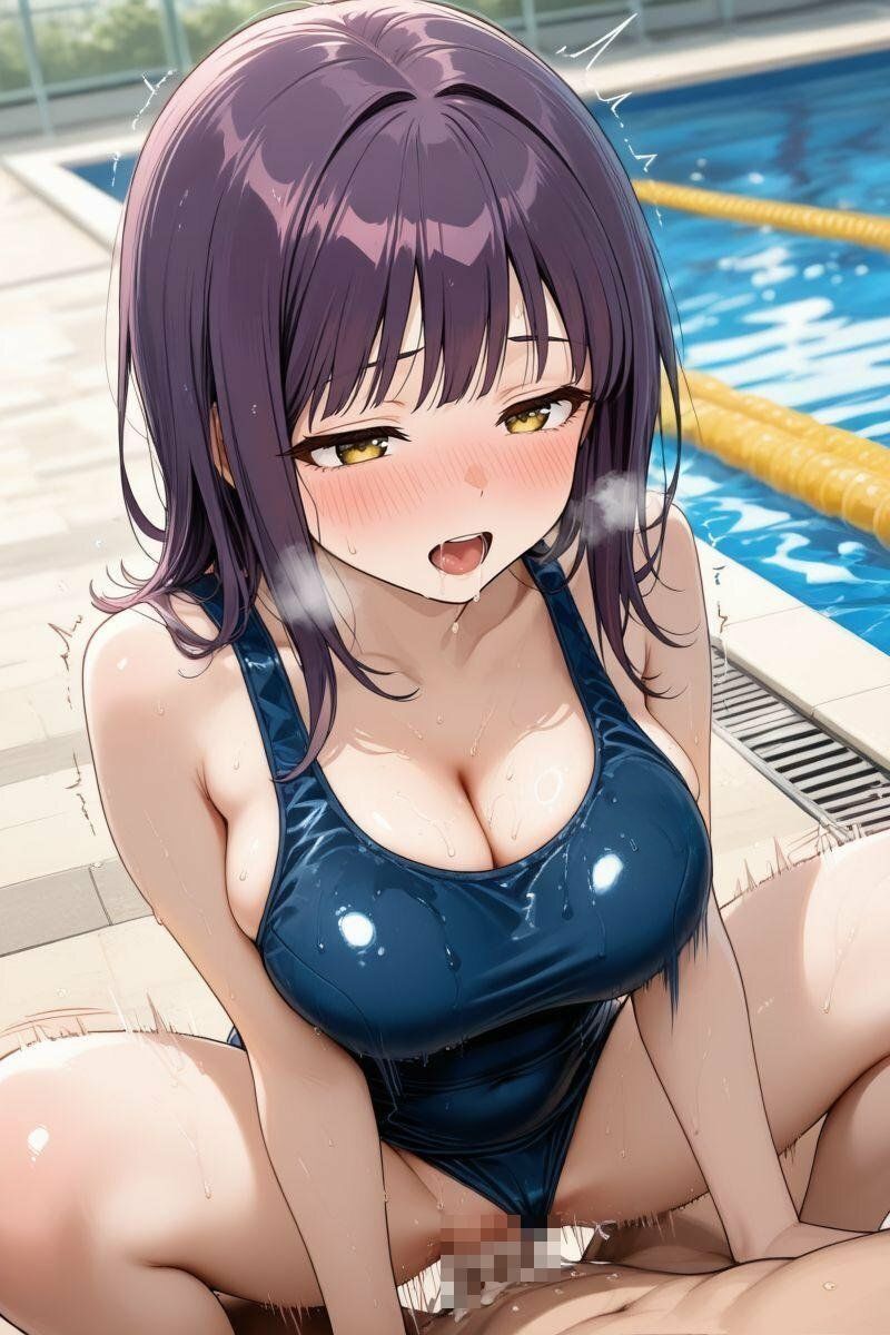 神◯火織、五◯がスクール水着でセックスする【CG202枚】 サンプル10ページ目