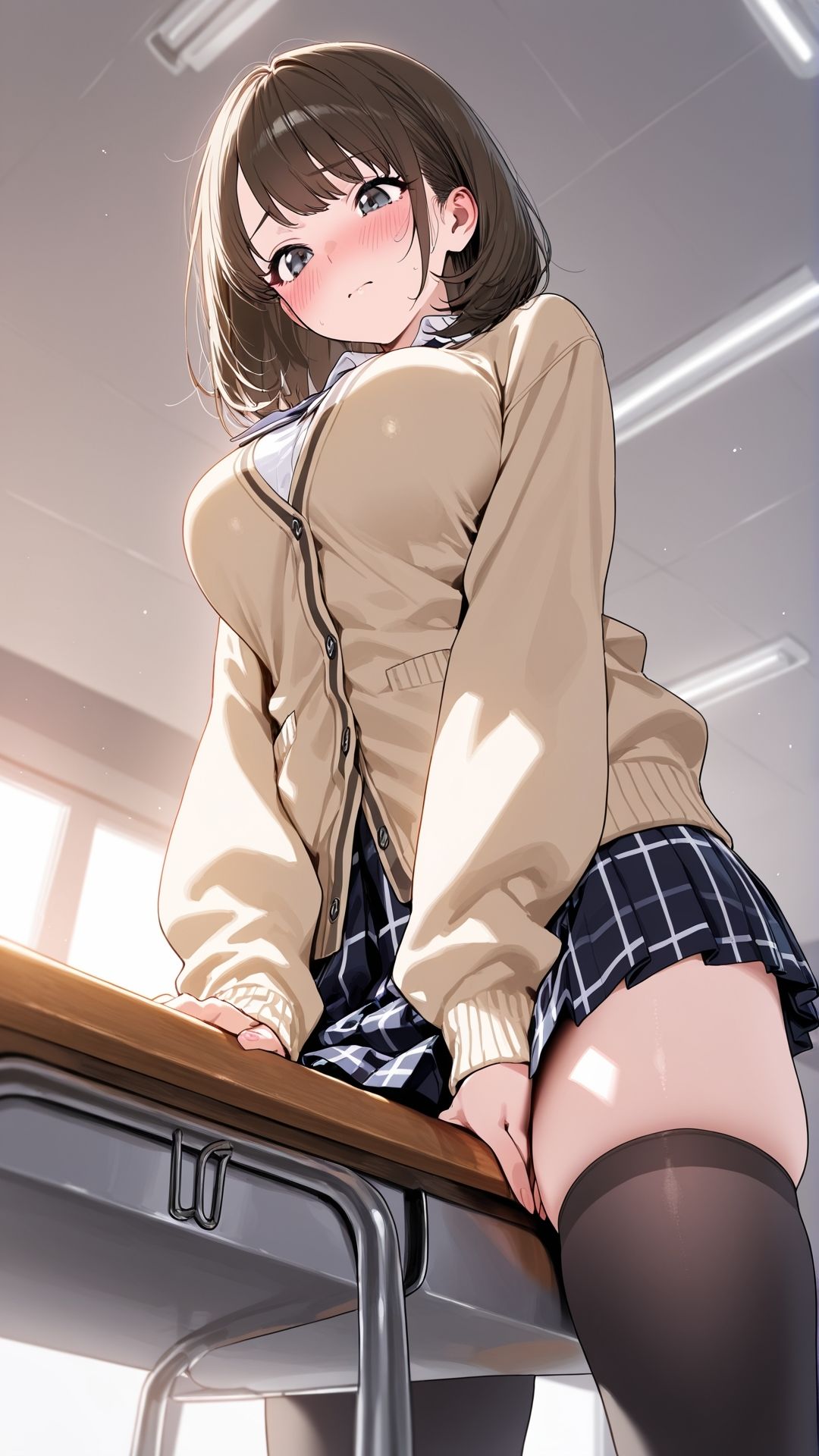 【角オナニー動画】きもちいい角を見つけちゃった女の子たち12本〜パート（7）〜セーラー服とブレザーの女の子たち サンプル10ページ目