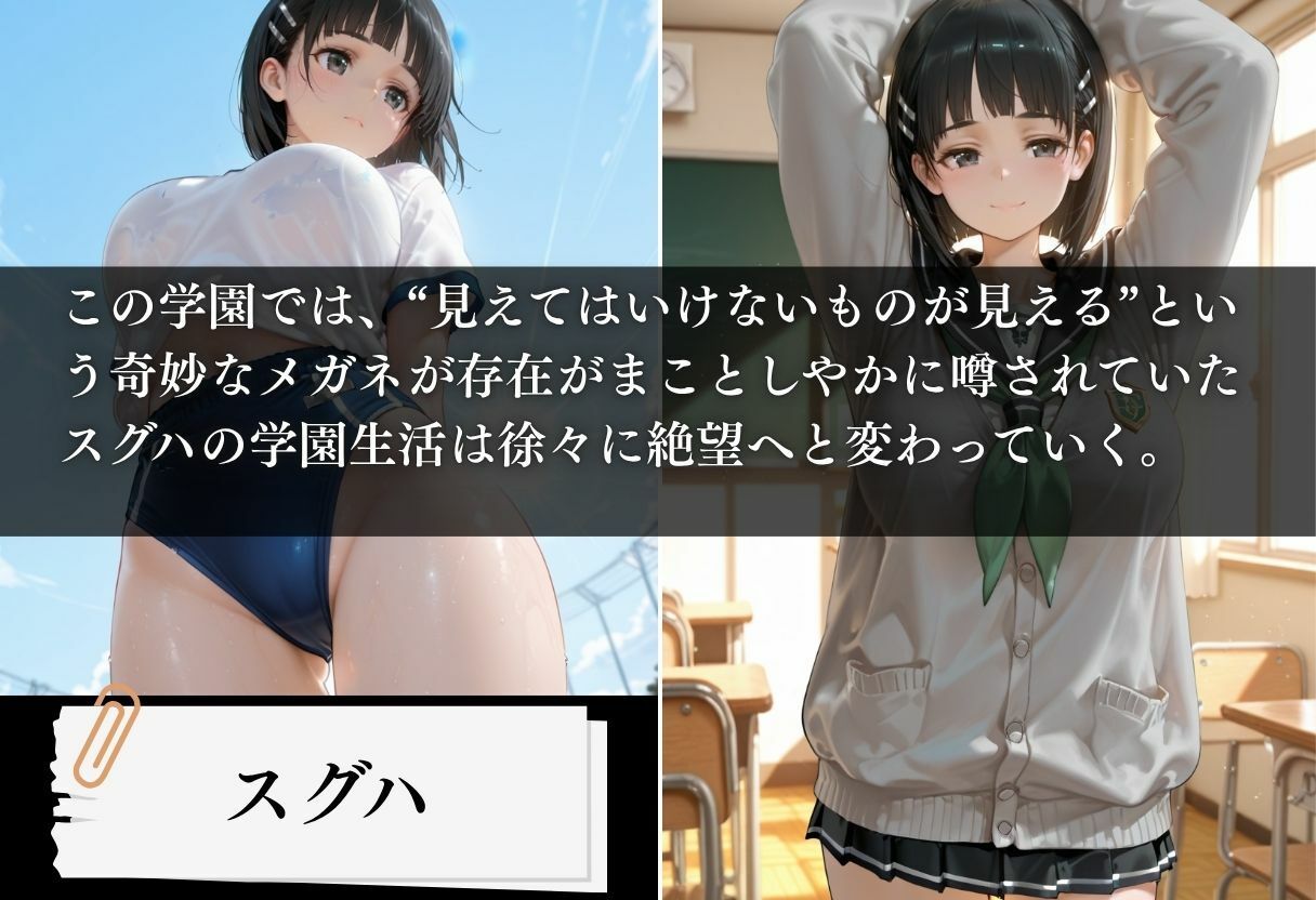 透視学園 ヒロイン妊娠トラブル〜スグハ編〜 サンプル1ページ目