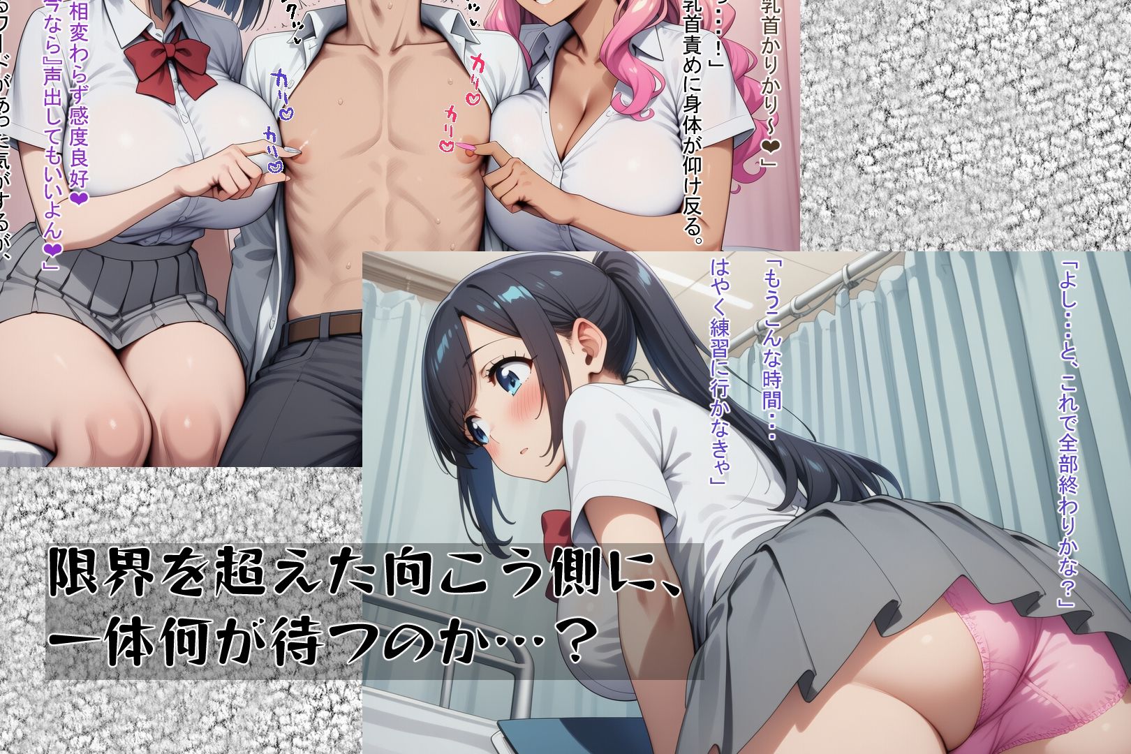放課後搾精日誌〜ドスケベギャル邂逅編〜 サンプル4ページ目