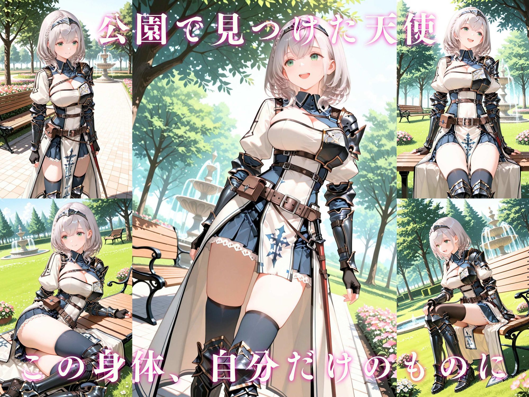 【4K動画付き】白銀ノ○ル 催●支配:公園で見かけたカワイイあの子を犯したいー 4K高画質 ホ〇ライブ Vtuber サンプル1ページ目