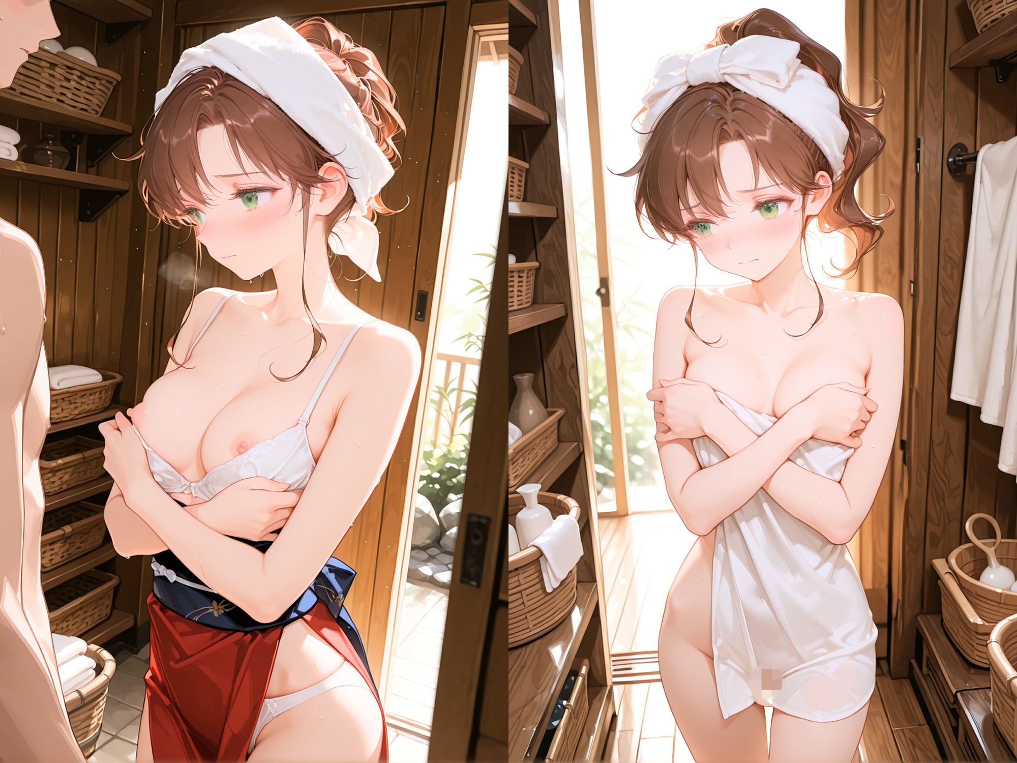 【4K動画付き】ヒロイン淫欲の宿 木野ま〇と セーラ〇ジュピター  美少女戦士セーラ〇ムーン サンプル1ページ目