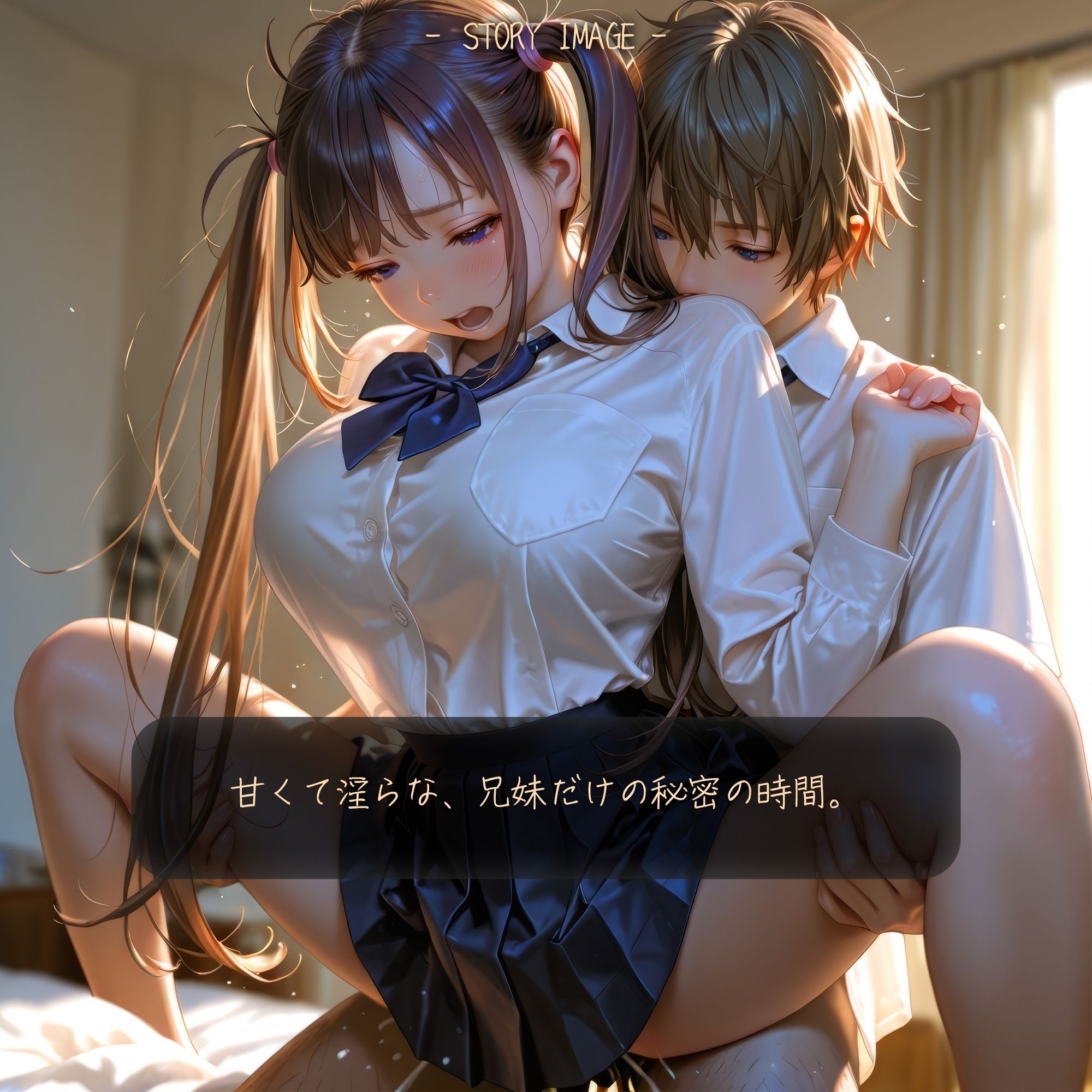 【動画】俺と妹の近親相姦性活〜両親不在時、兄妹だけの秘密の時間〜【静止画】 サンプル6ページ目
