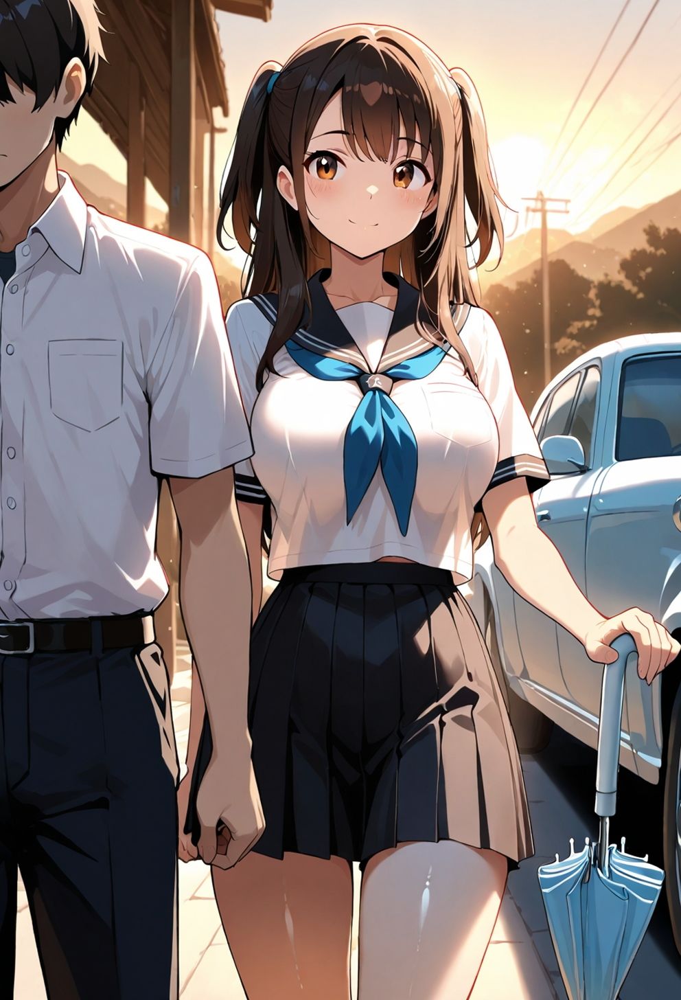 よいこの巨乳ちゃんにじっくり生挿入 サンプル1ページ目