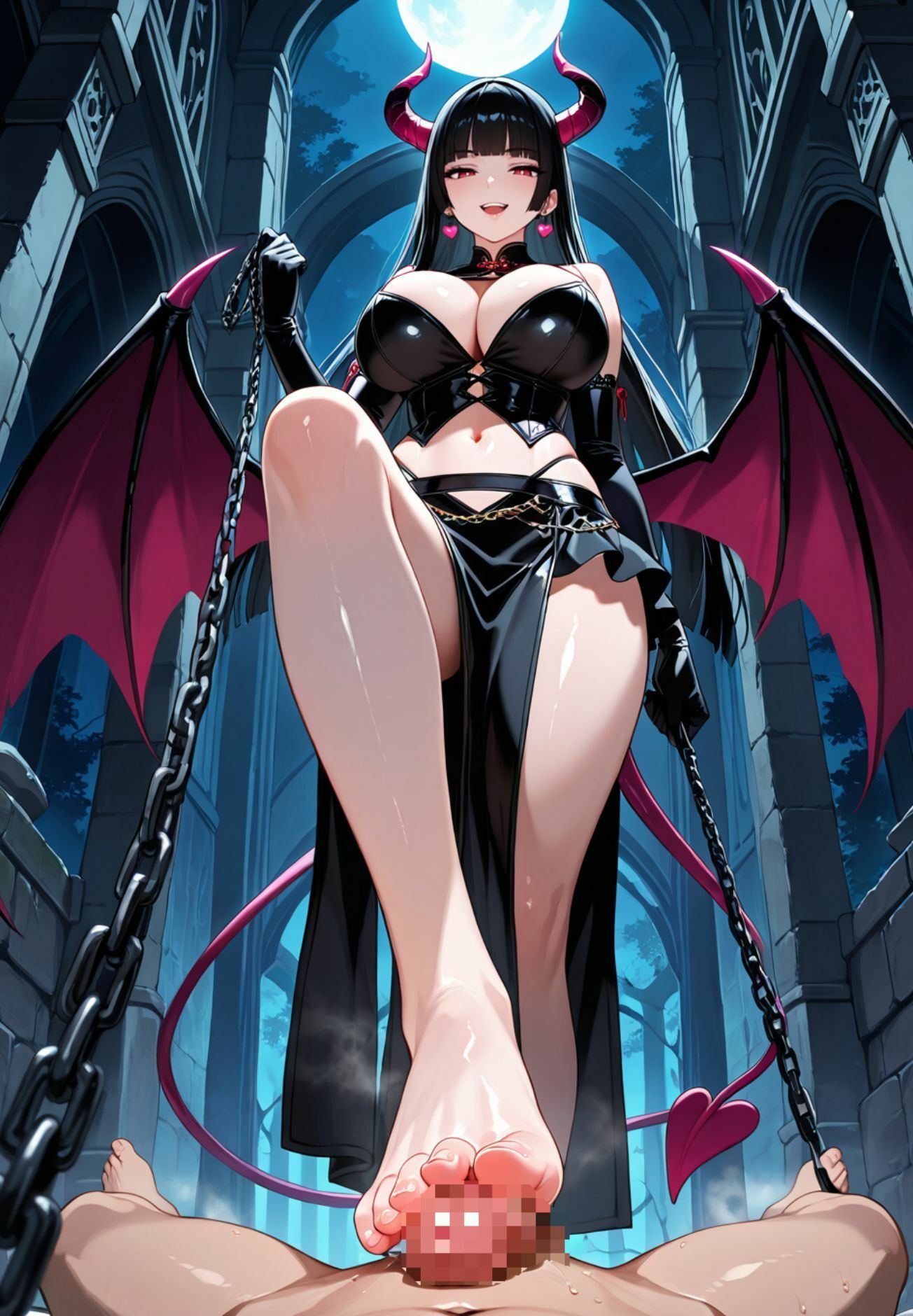 サキュバス無双〜魔界に落ちた勇者の末路〜 サンプル10ページ目