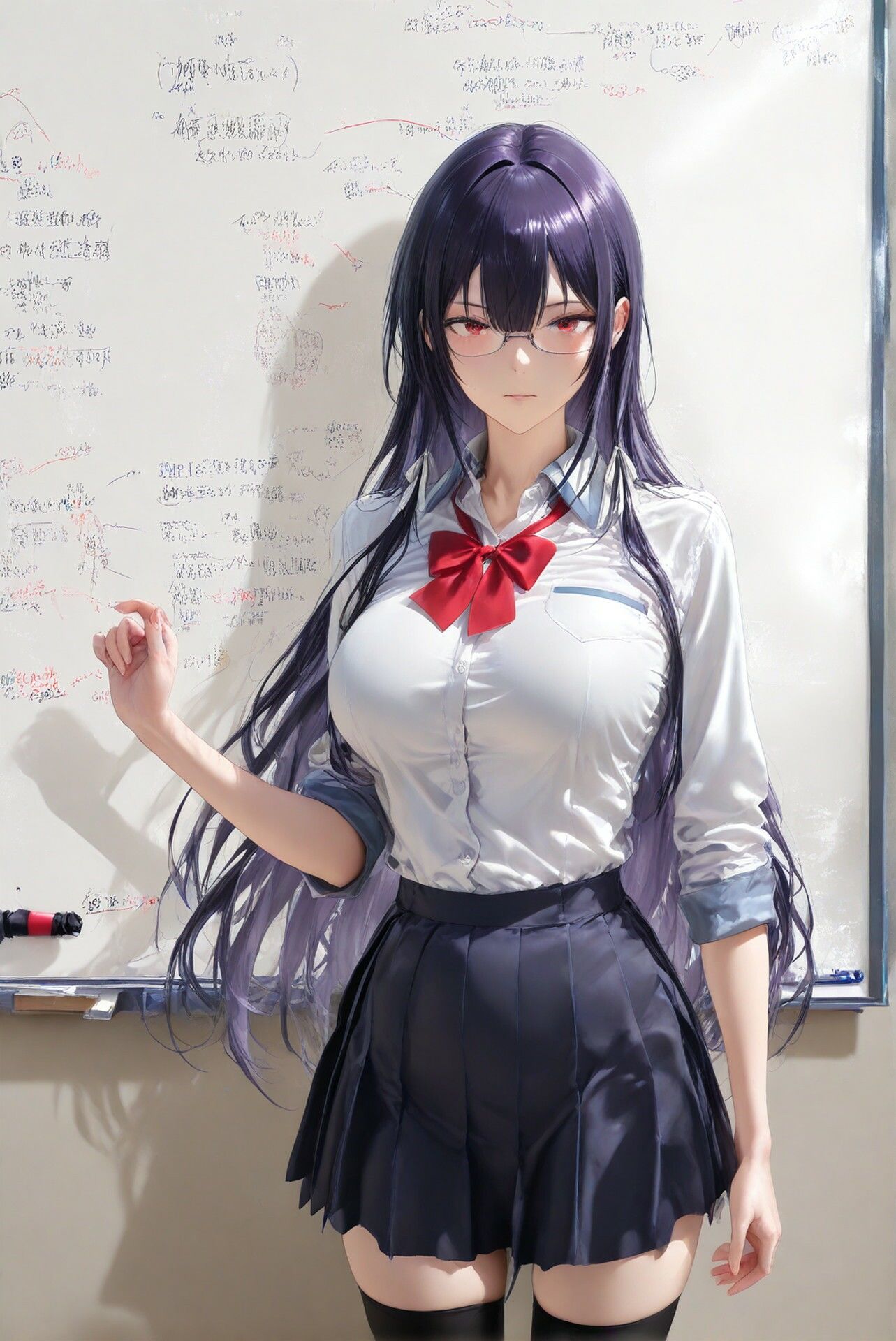 【どエロ生徒会長】幼馴染は生徒会長【フルボイス！スマホで見やすい縦型セッ〇スアニメ】 サンプル1ページ目