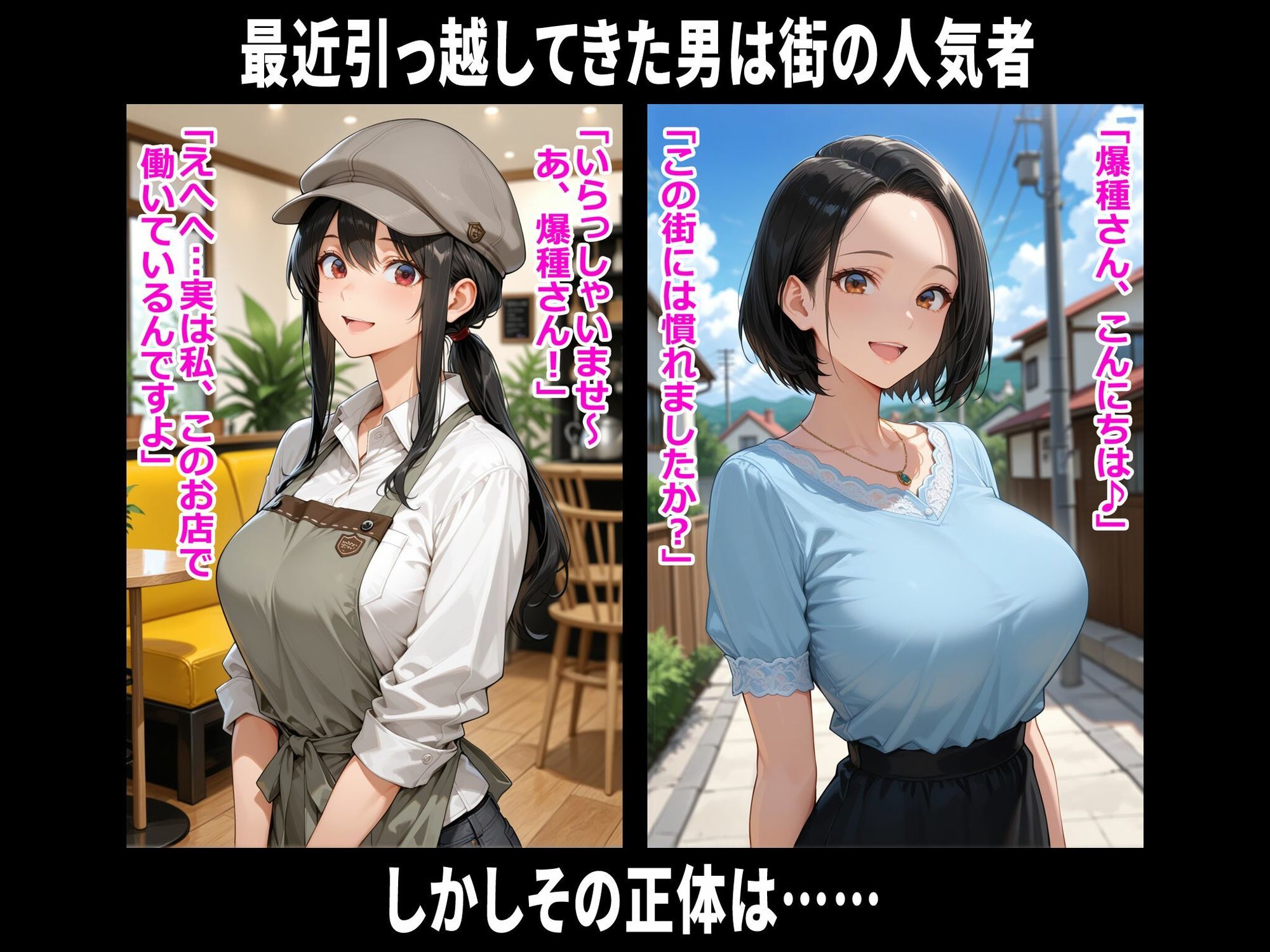 巨乳人妻レ〇プ事件被害者録 即出し2コマ サンプル1ページ目