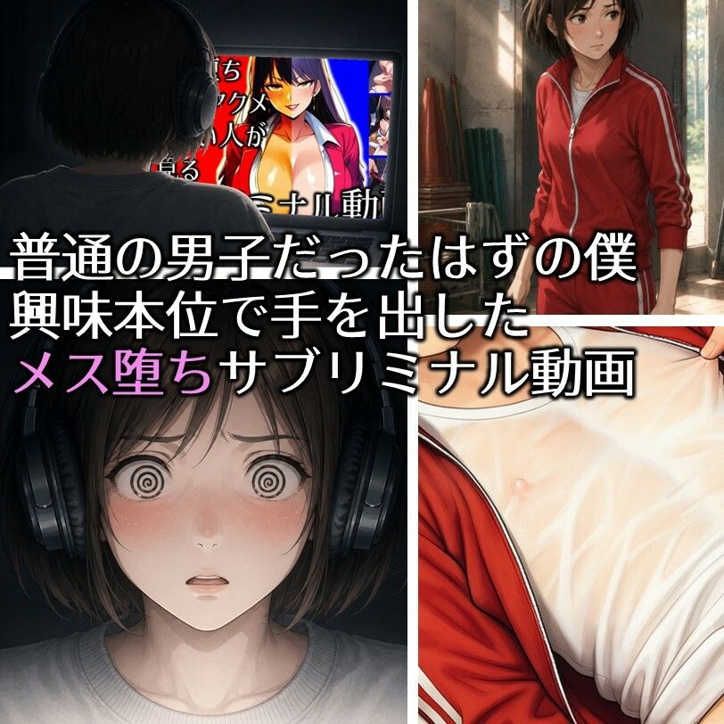 「チクニー誘導されてメス堕ち乳首アクメしたい人が見るサブリミナル動画」を見て人生が狂いました。 サンプル1ページ目