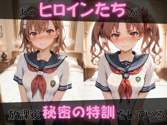 【とある魔術の●書目録】放課後ヒロインズ御坂●琴/白井●子/神裂●織編 サンプル1ページ目
