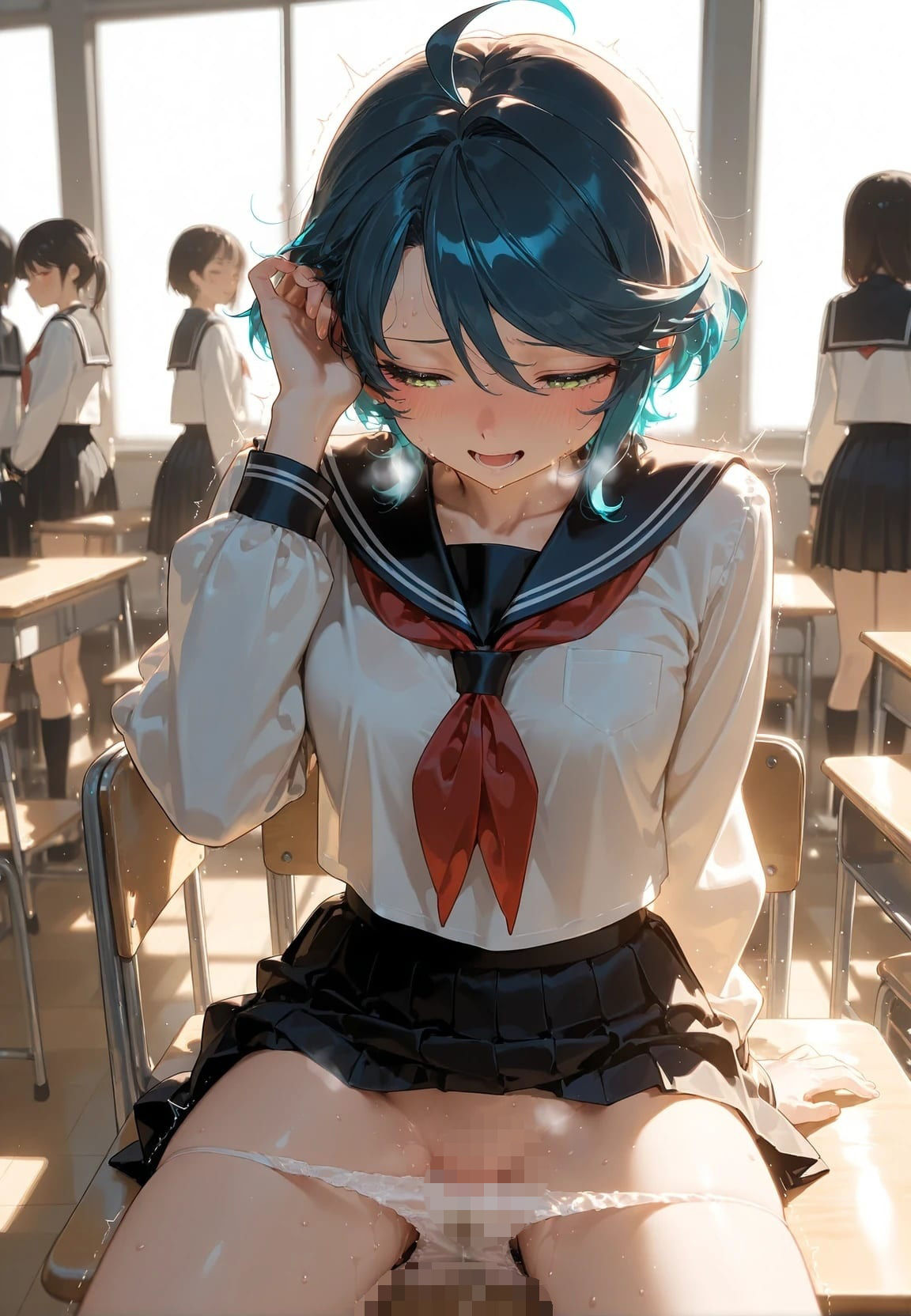 みんなの前で晒し者 （はーと） 野外露出全部盛り 機〇戦士ガンダム 水星の魔女 2 サンプル3ページ目
