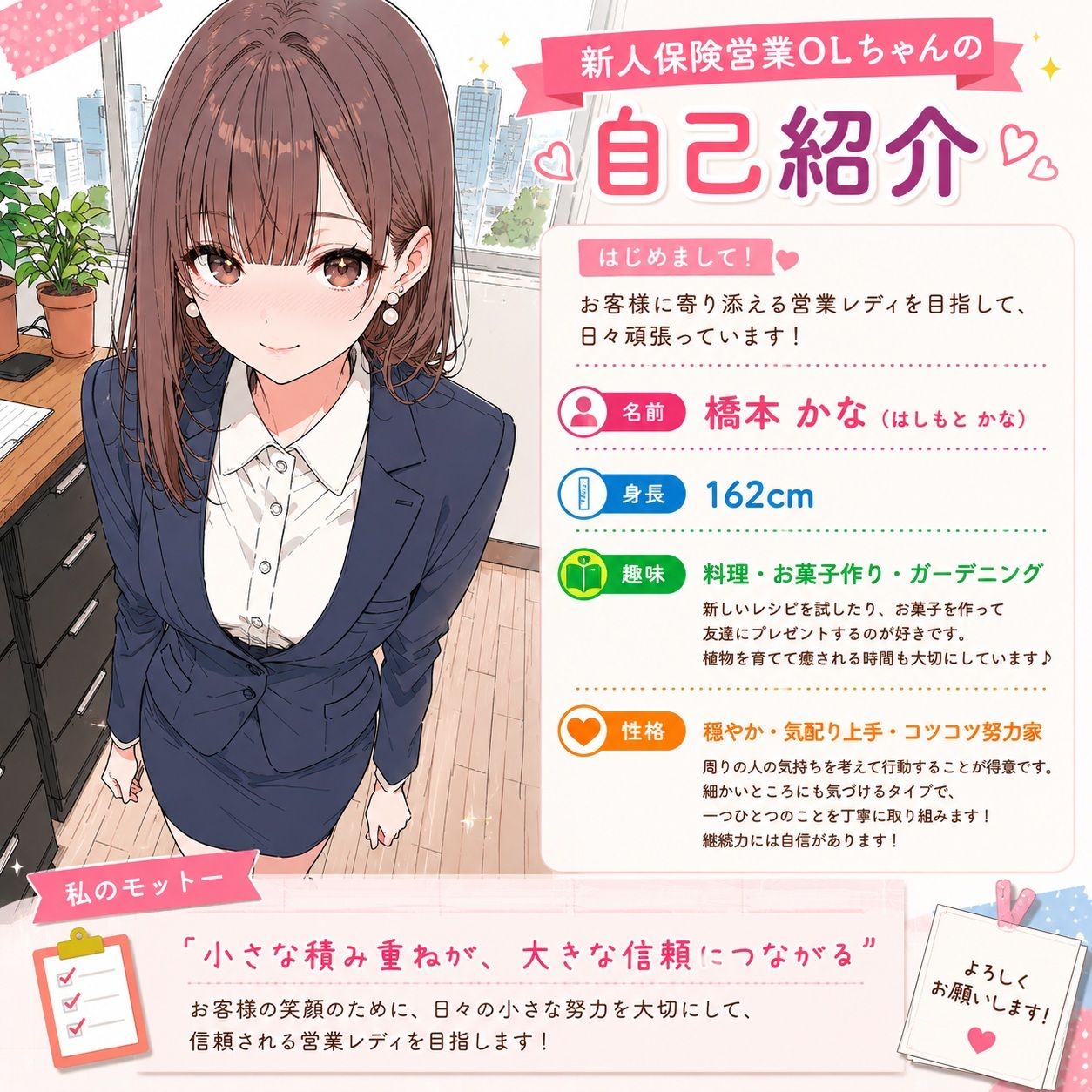 新人保険営業OLちゃんの〇▲？営業日誌VOL 2 サンプル2ページ目