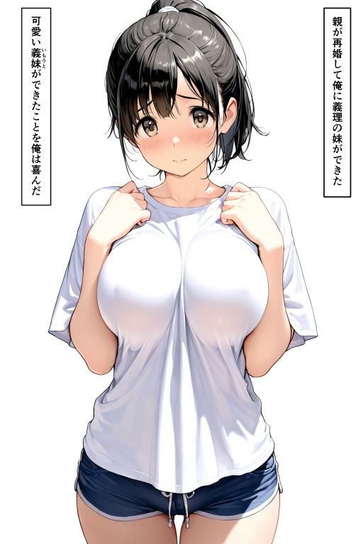 義理の妹と本気でセックスしちゃいました サンプル1ページ目