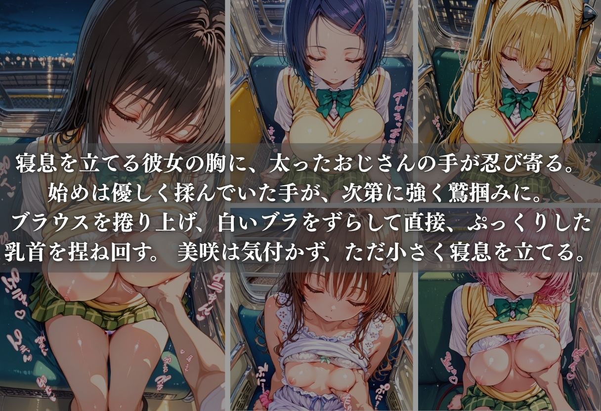 痴●列車ボテ腹END 〜キモおじリーマンに孕ませられる現役女子？？生〜 Vol.2 サンプル3ページ目