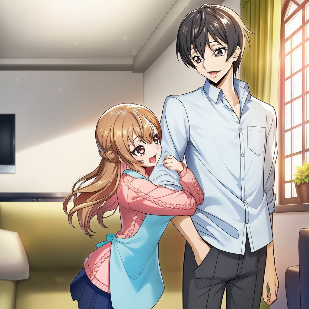 妹と成長期ごっこ〜いつでも成長してあげる〜長女_アイ編 サンプル2ページ目