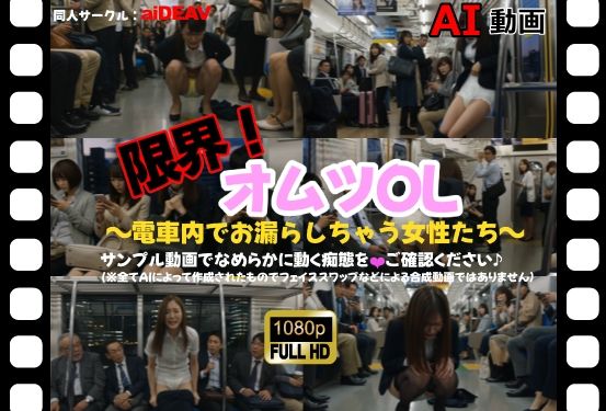 限界！オムツOL 〜電車内でお漏らししちゃう女性たち〜 サンプル1ページ目
