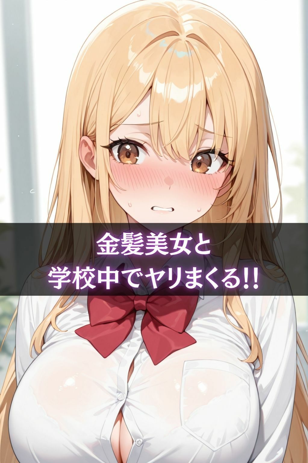 女子校生  肉便器生ハメ性指導〜金髪美女とヤリまくる〜 サンプル1ページ目