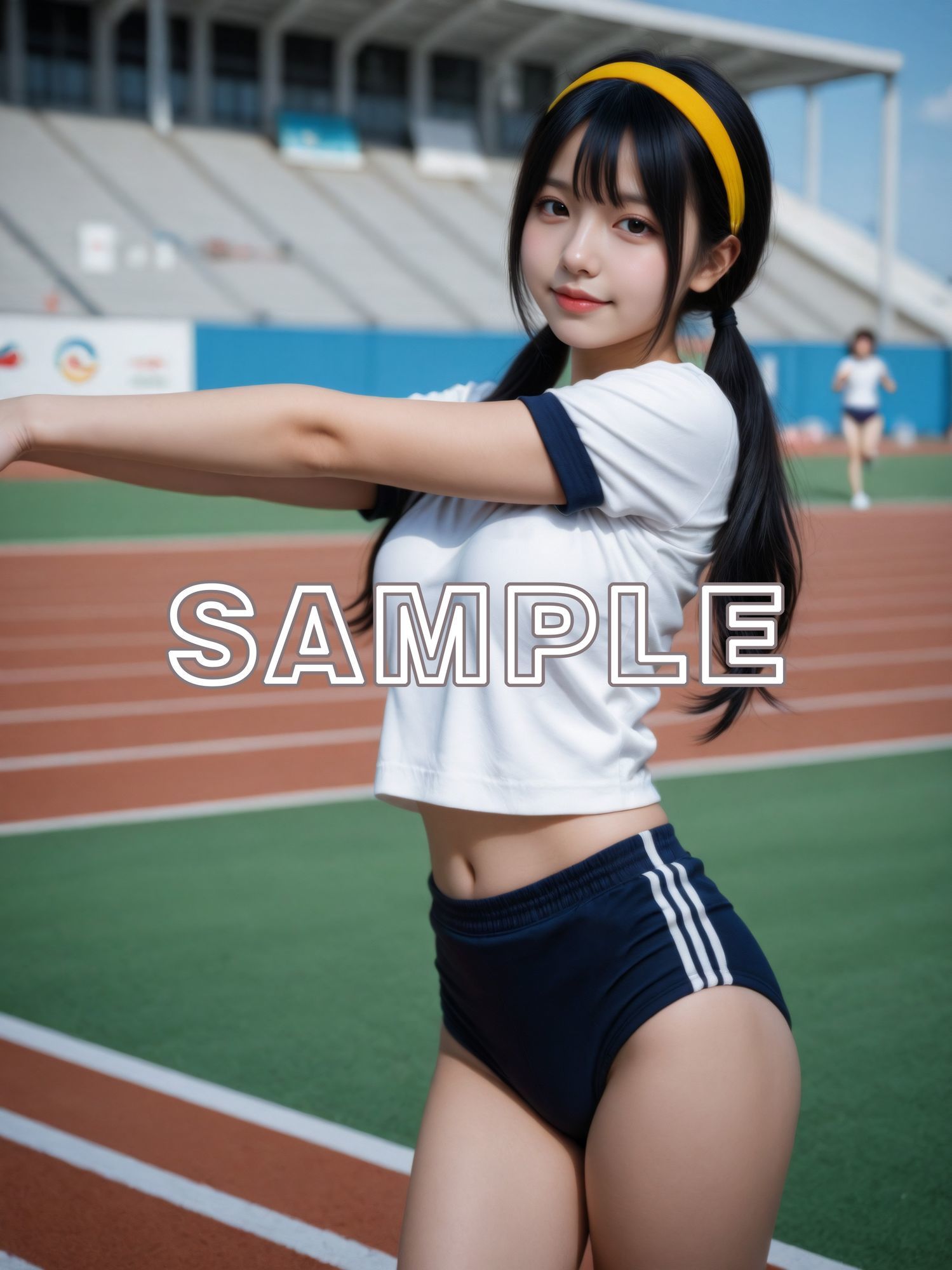 ブルマ美少女のHな体育祭 サンプル1ページ目