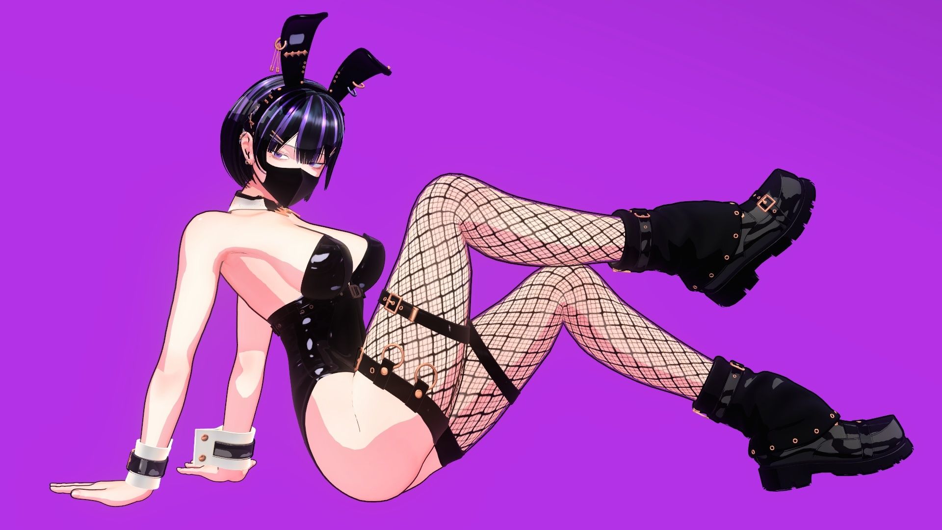 バニーガールちゃんの誘惑ふりふりダンス サンプル1ページ目