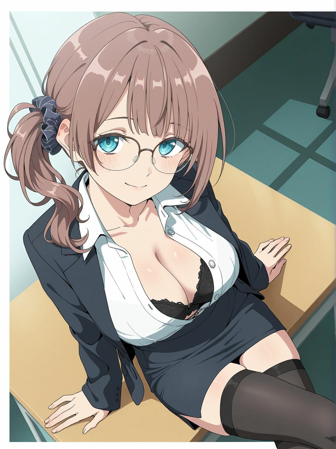 望〇穂波 スーツイラスト集【全187枚】 サンプル7ページ目