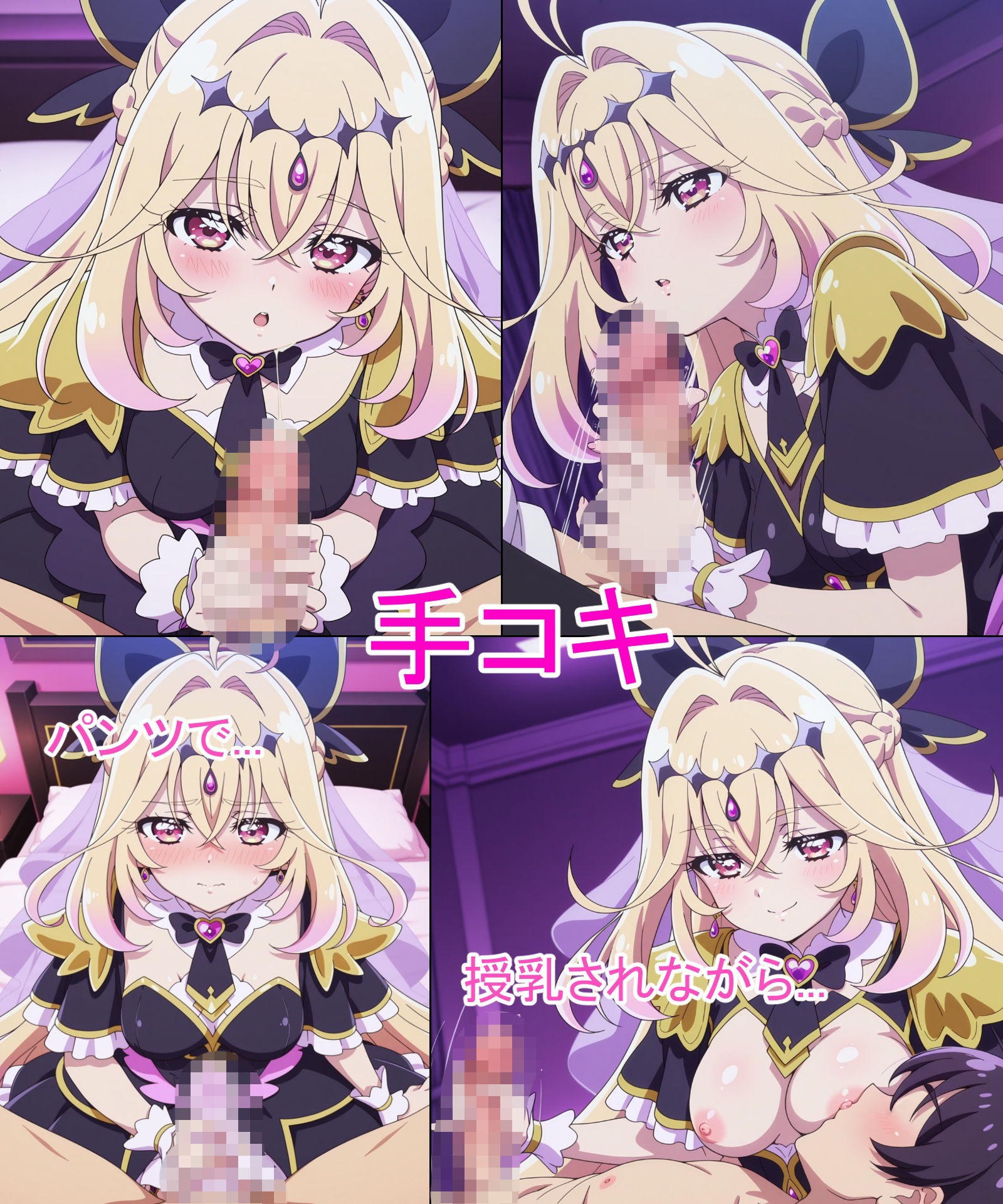 【キュアア◯カナ・シャドウ】あの子とパンツえっち【名◯偵プ◯キュア！】 サンプル2ページ目