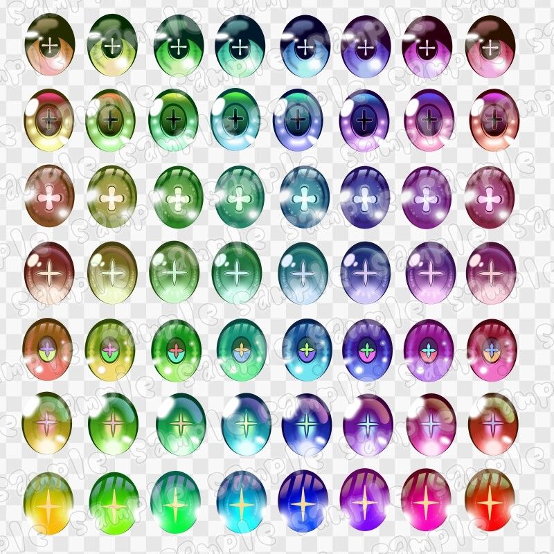 瞳素材集17 サンプル2ページ目