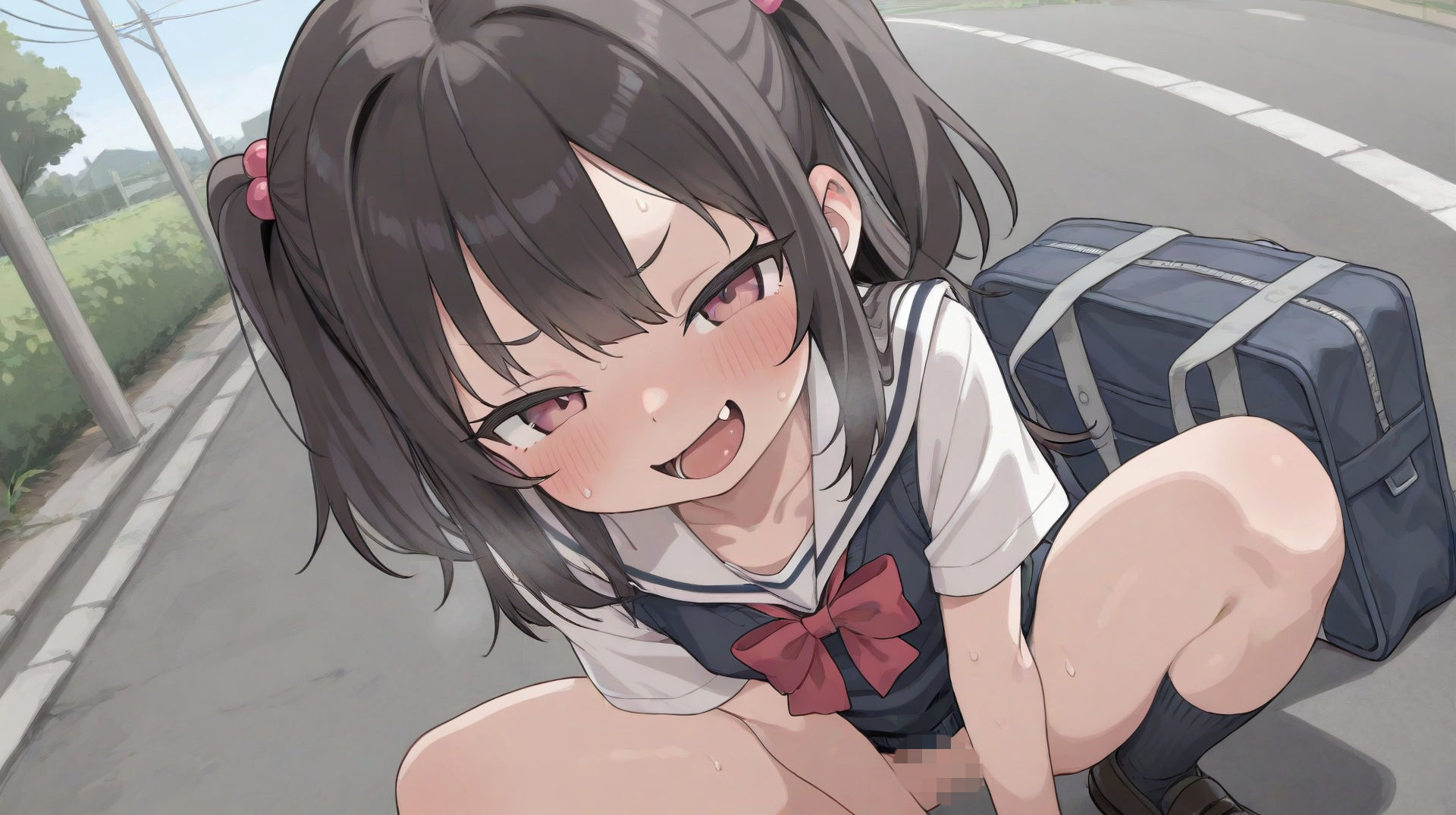 汗ばむ夏のクールビズ！【下半身露出・お尻フェチ】 サンプル3ページ目