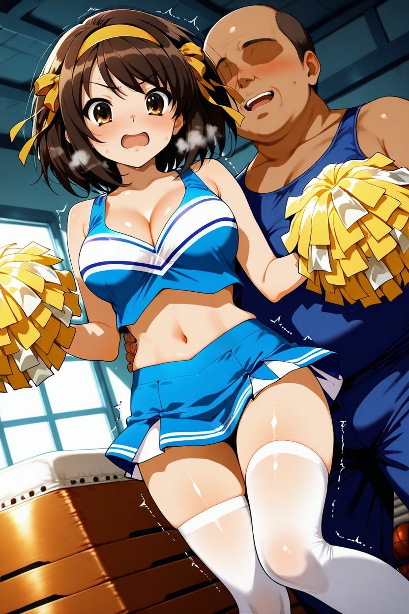 ち〇ぽに勝てなかった女たち〜涼〇ハ〇ヒ、チアコス中出し地獄編 サンプル2ページ目