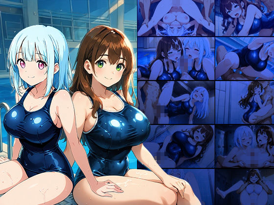 爆乳スク水姉妹が顧問教師と淫らな特別トレーニング【4K】 サンプル1ページ目