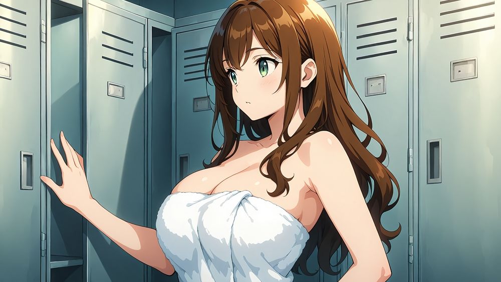爆乳スク水姉妹が顧問教師と淫らな特別トレーニング【4K】 サンプル9ページ目