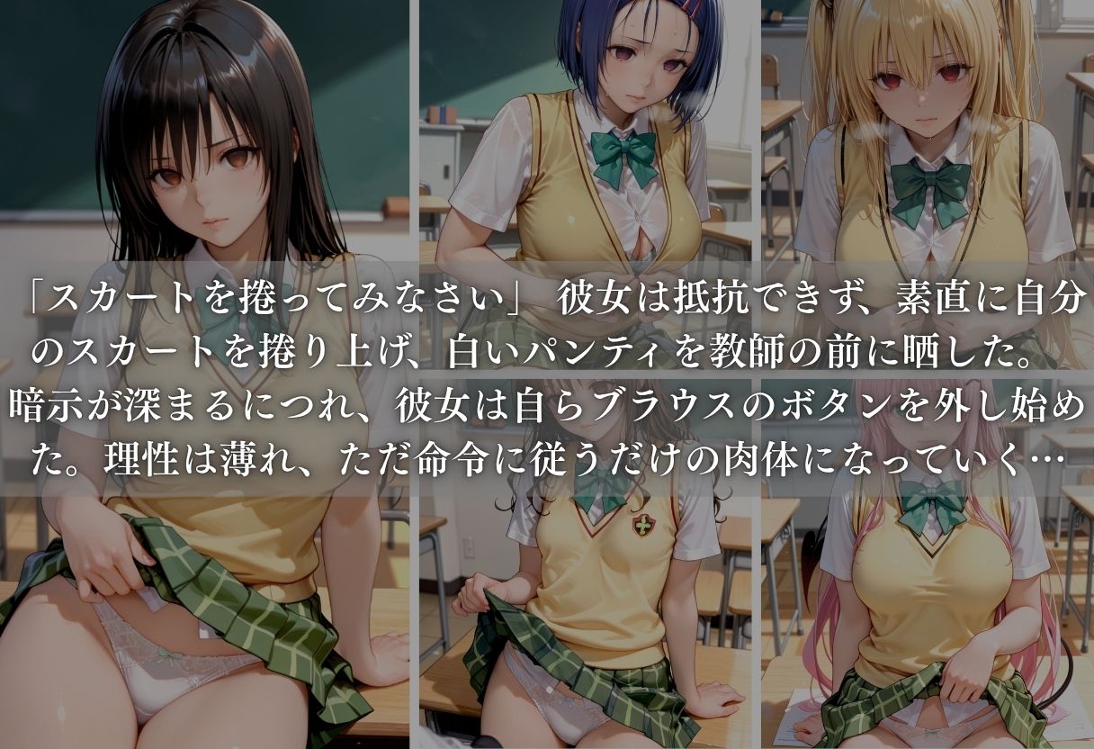 キモ教師の催●肉便器化計画 ー優等生女子○生が教室で完全快楽堕ち- サンプル4ページ目