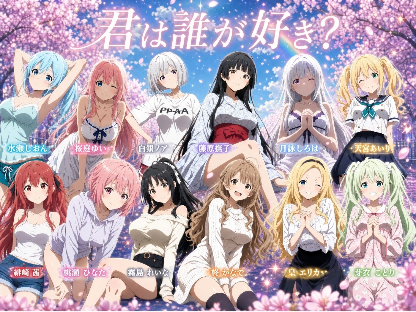 【美麗4K】3年1組あなたの彼女 〜学園生活で出会う最高の彼女たちとの物語〜【学園編/新ED付き】 サンプル4ページ目
