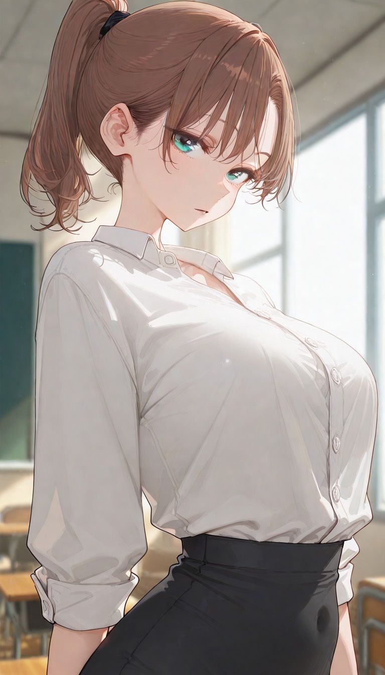 女教師物語 サンプル1ページ目