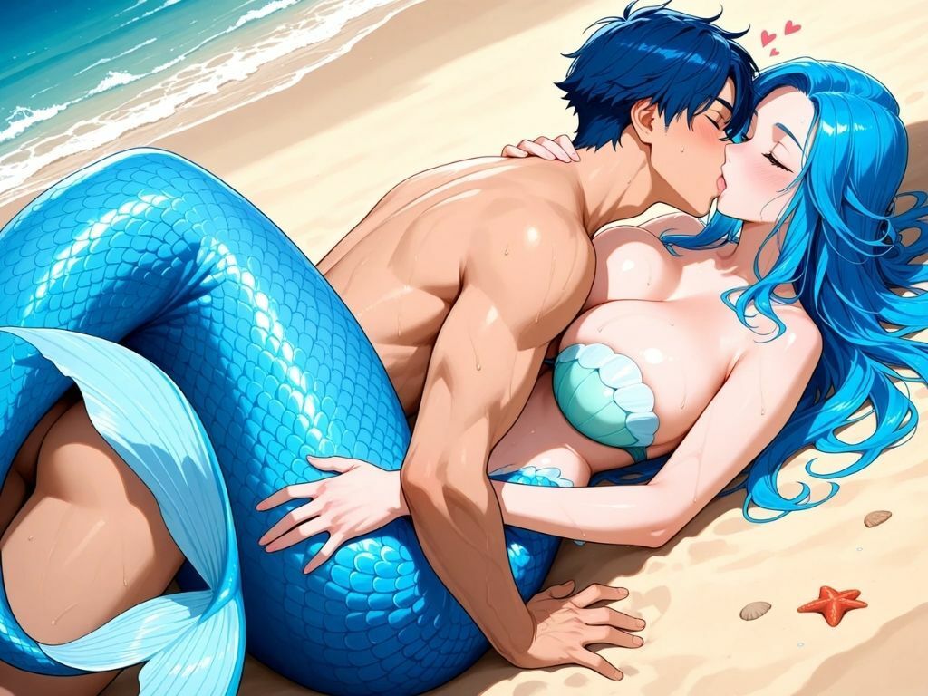 人魚のお姫様で、ひとぬきっ サンプル2ページ目