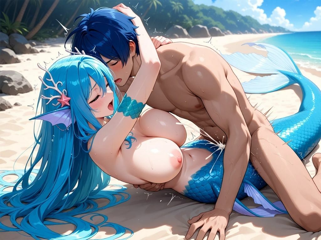 人魚のお姫様で、ひとぬきっ サンプル8ページ目