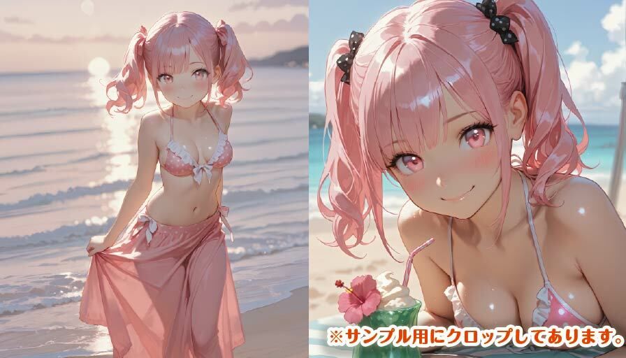 【4K】天乃のメイド ビキニフィスティバル キャンディ編 サンプル3ページ目