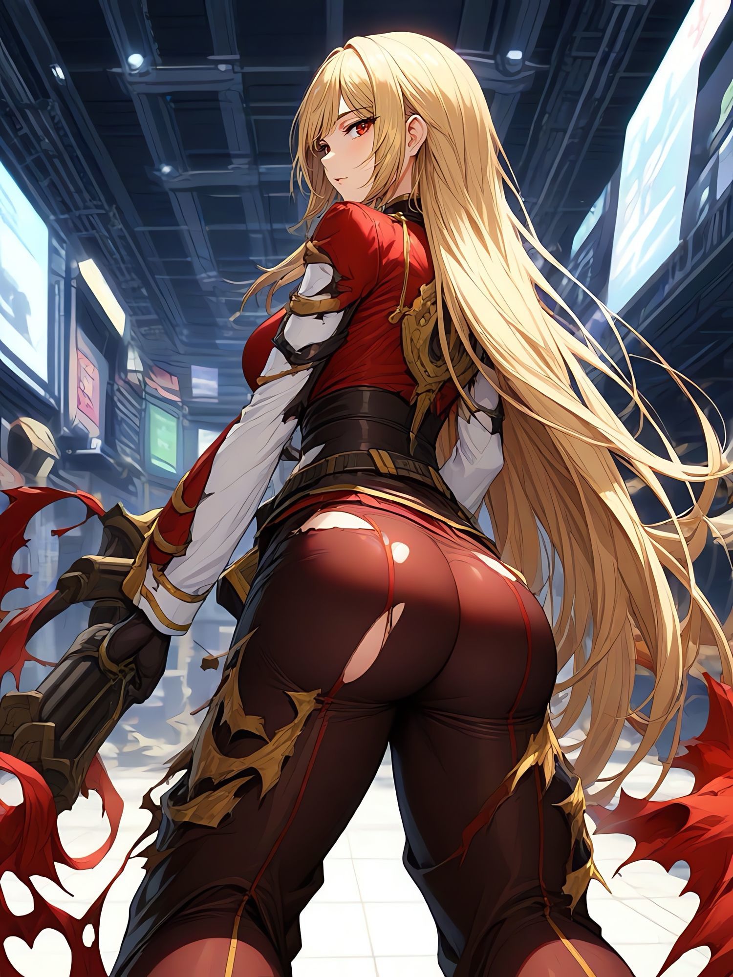 軍服尻破れ サンプル1ページ目