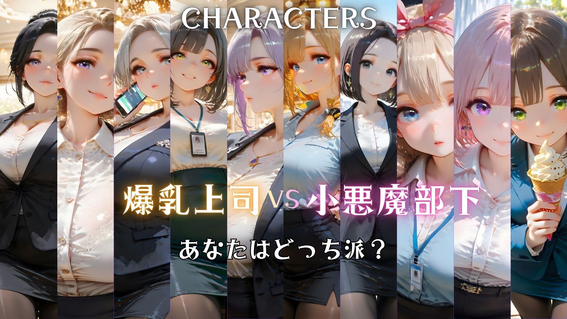 【4K神画質】爆乳上司vs小悪魔女子！ 社内OL 上司も部下もハメてみた！ 〜禁断の全員中出しSEX〜 サンプル6ページ目