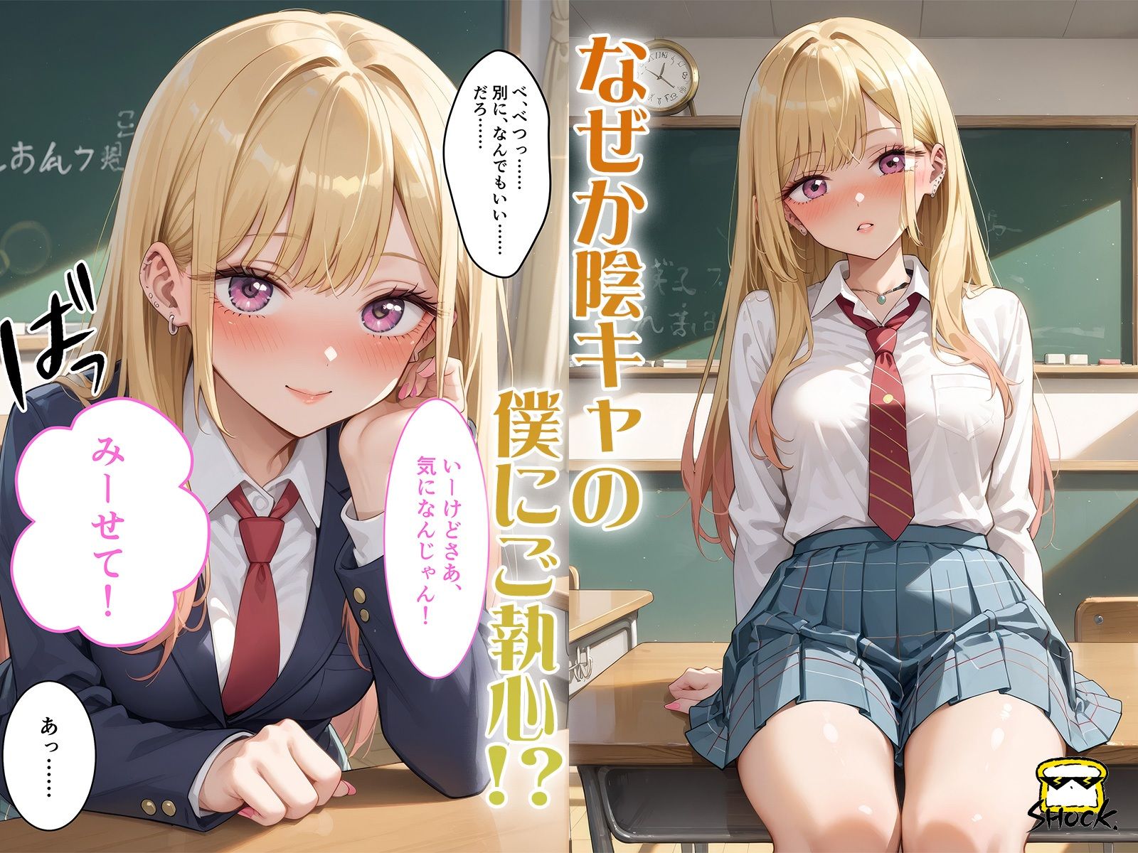 同じクラスのギャルに迫られてSEXしまくってたら結婚することになった話 サンプル2ページ目