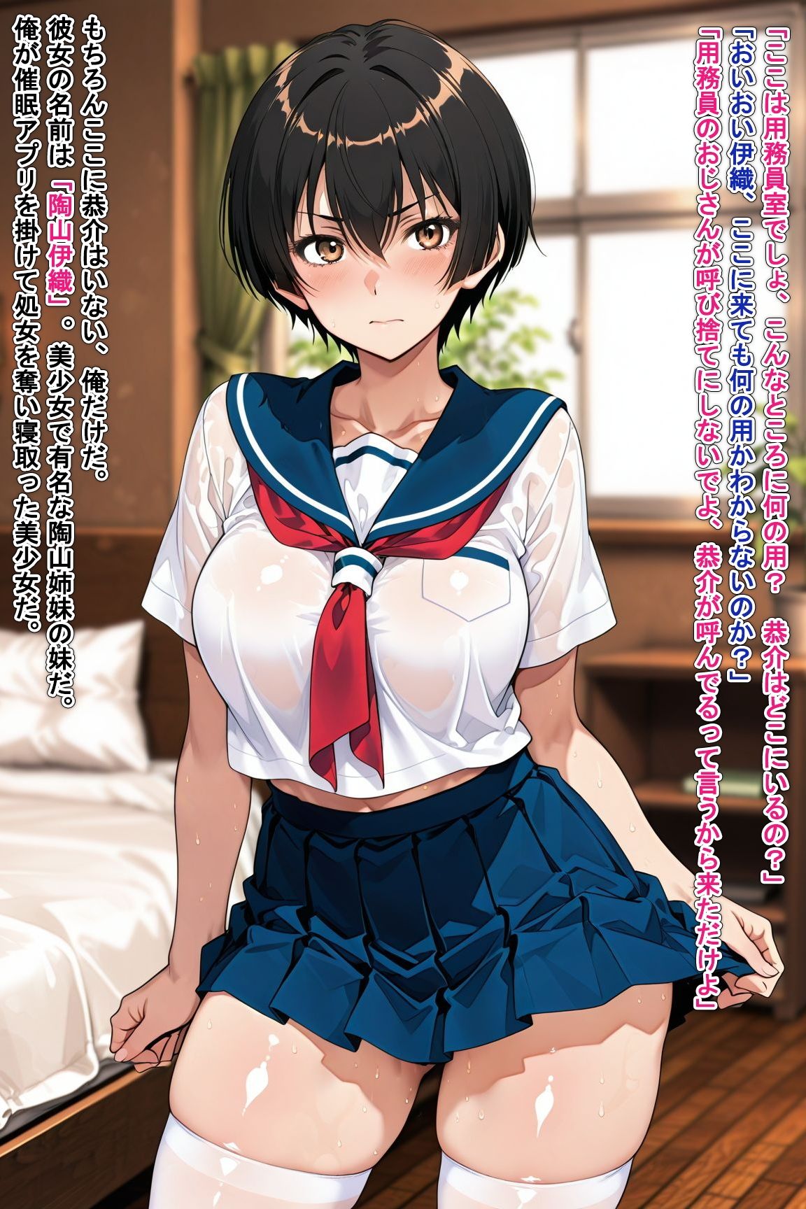 寝取ってニューゲームSeason2姉妹編Case.陶山伊織 サンプル1ページ目