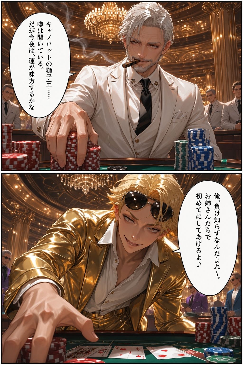 FGO・白黒バニー危機一髪 サンプル6ページ目