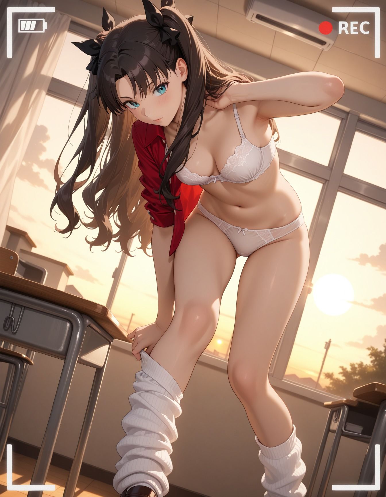 放課後の教室でキモ男に犯●れた少女 サンプル2ページ目