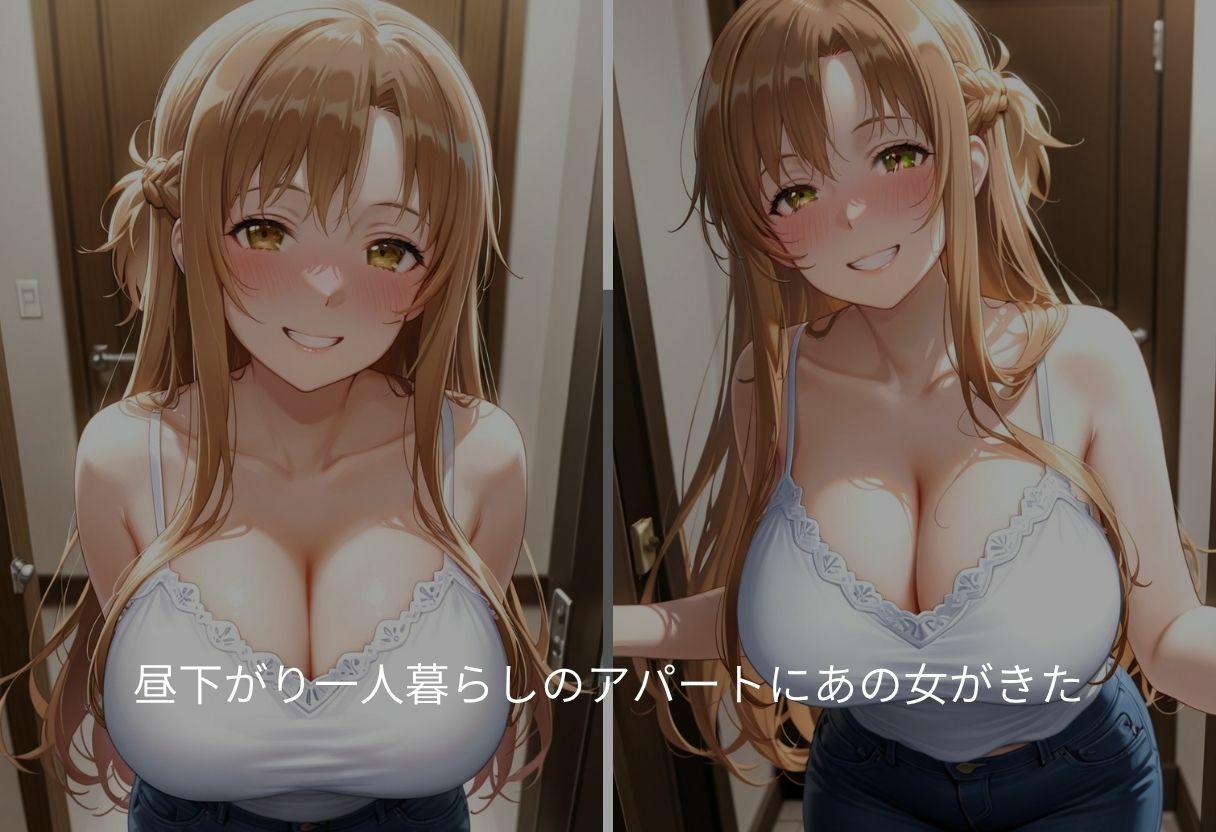 吹き出す母乳  ア〇ナ編 サンプル6ページ目
