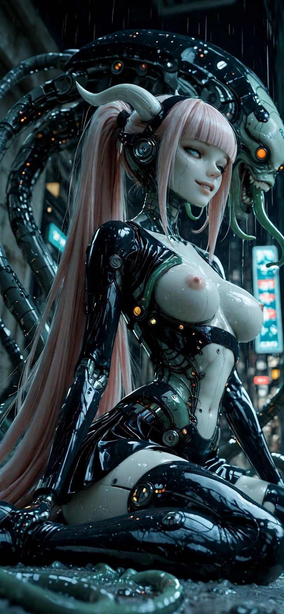 悪魔っ娘アンドロイド美麗CG集 サンプル10ページ目