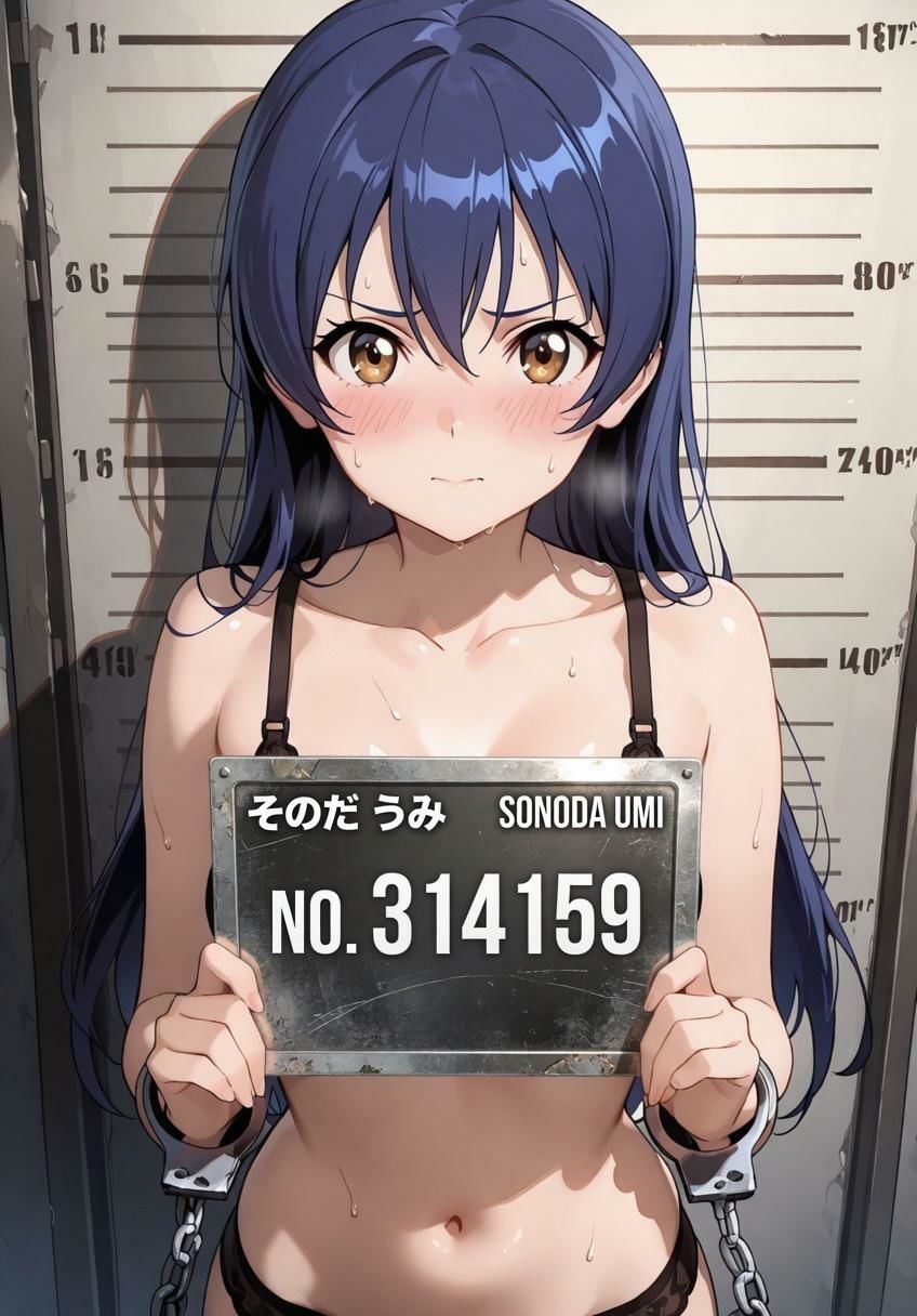 刑務所の下着女囚〜冷たい鉄格子に押しつけられ警察官に何度も中出しされる〜 ラブライブ サンプル6ページ目