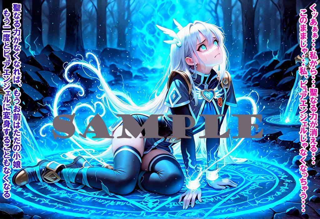 敵と戦いピンチになる魔法少女 Vol7 サンプル2ページ目