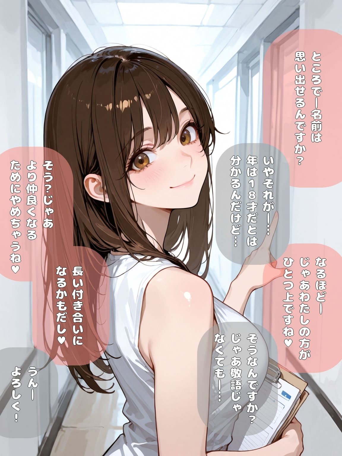 女性だらけの世界に転移してえっちなお姉さんにお世話される話 サンプル7ページ目