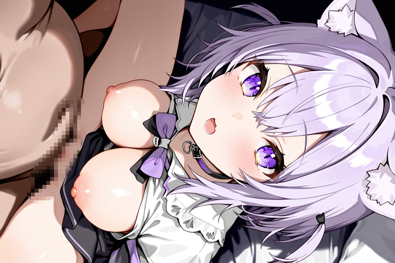 セックス奴●にされた夏色まつり＆猫又おかゆ【CG集＋動画】 サンプル3ページ目