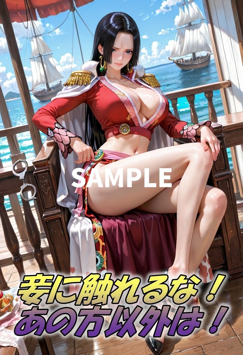 海楼石にうっかり捕まった蛇姫がイクッ！ サンプル1ページ目