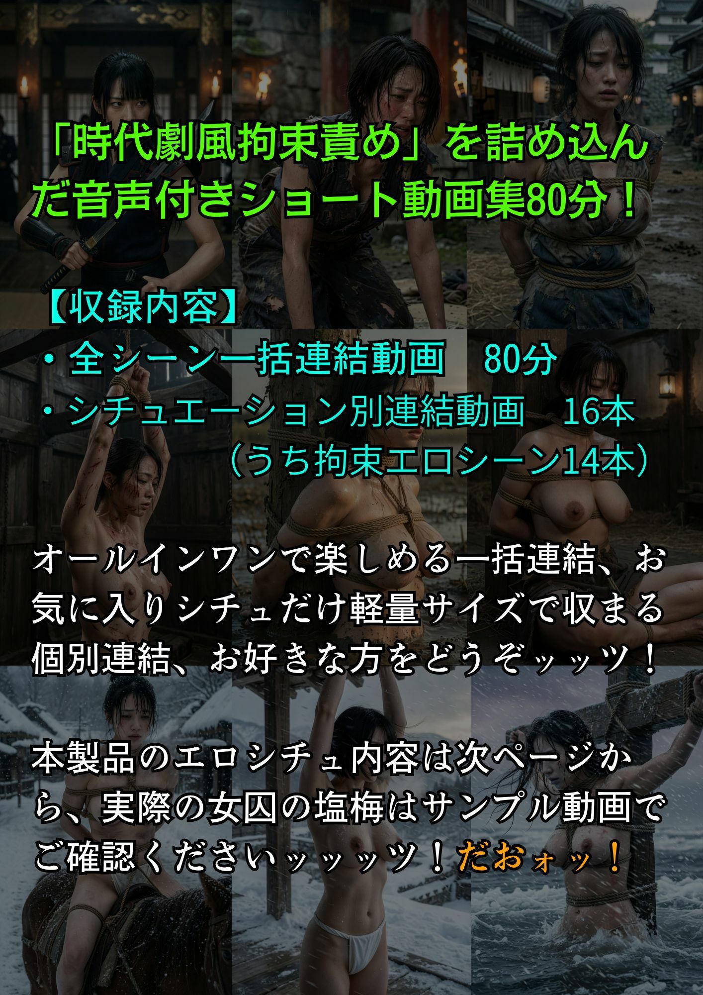 実写風拘束責めショート動画集  レンセレン審理院執刑映像資料集〜第四拷 国賊下手人仕置帖〜 サンプル1ページ目